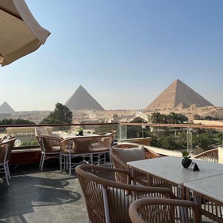 Shadow Pyramids Suites And Jacuzzi Kafret el-Gabal Kültér fotó