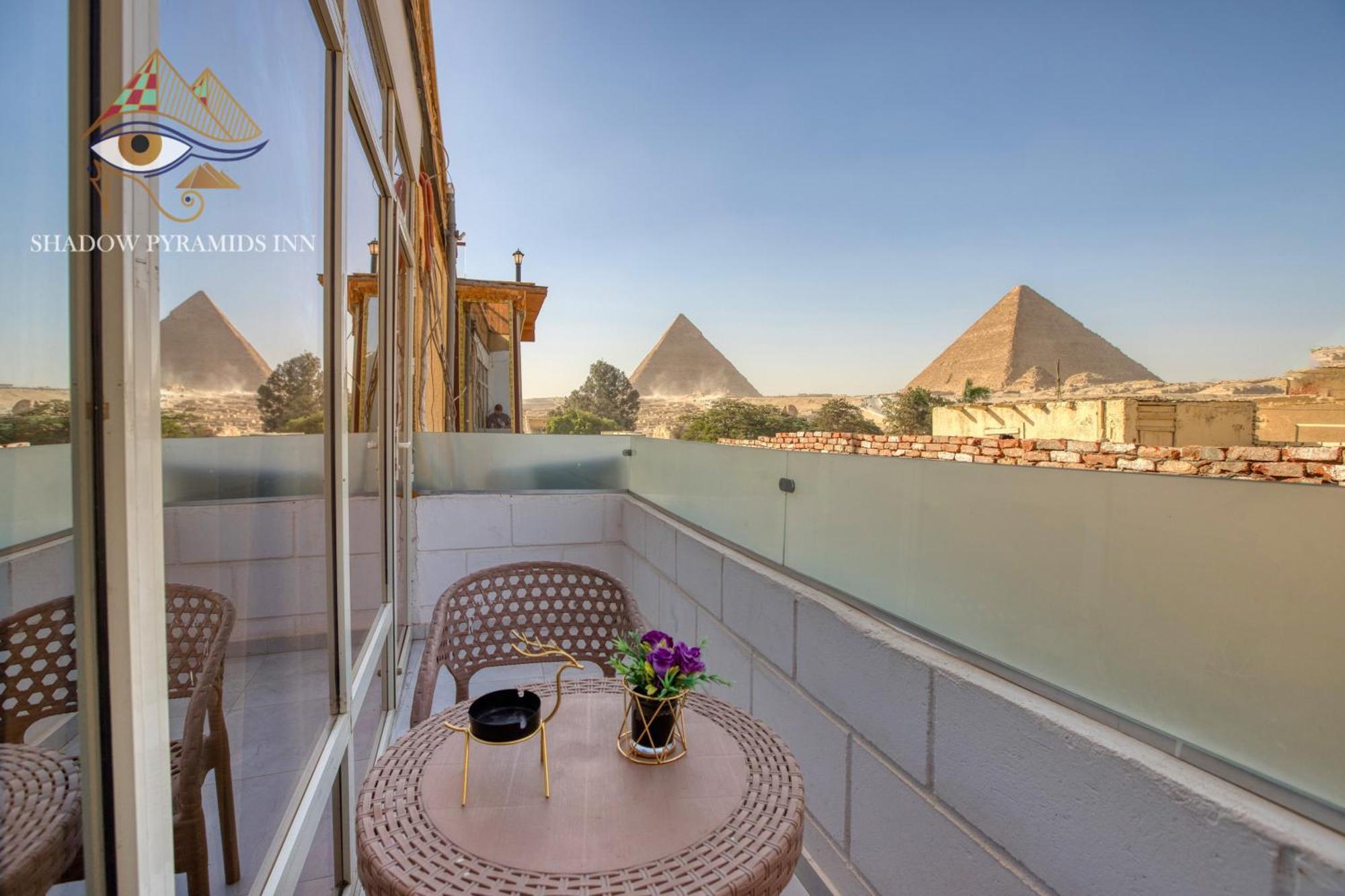 Shadow Pyramids Suites And Jacuzzi Kafret el-Gabal Kültér fotó